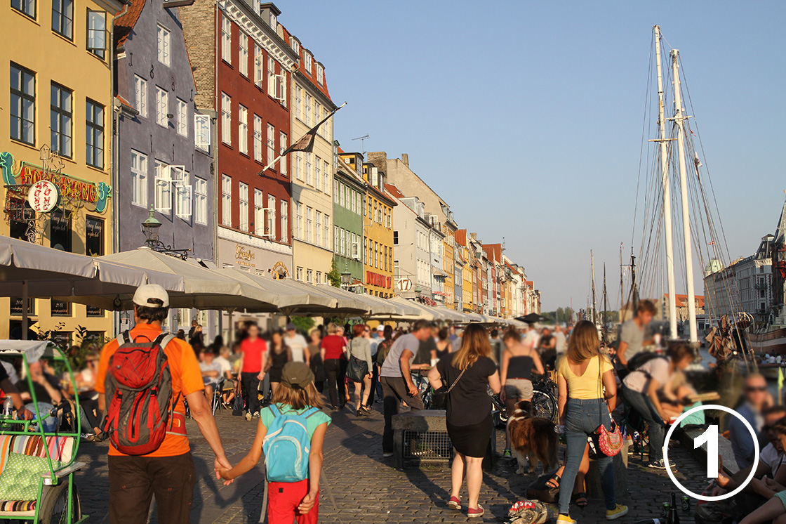 250 ノイハウン（Nyhavn）の歩行者道路化