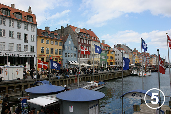 250 ノイハウン（Nyhavn）の歩行者道路化